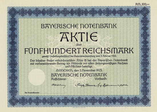 Bayerische Notenbank