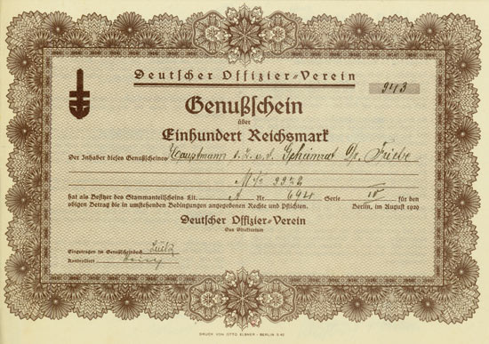 Deutscher Offizier-Verein [Multiauktion 5]