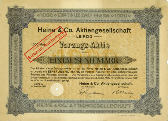 Heine & Co. AG