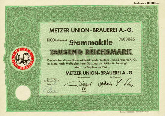 Metzer Union-Brauerei AG
