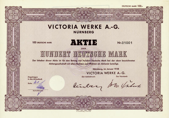 Victoria Werke A.-G.