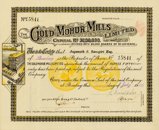 Gold Mohur Mills Limited