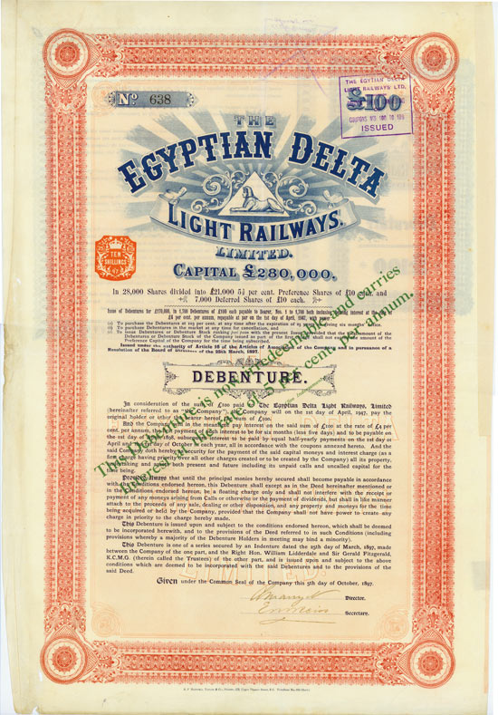 Egyptian Delta Light Railways Ltd.