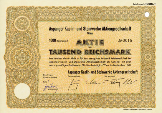 Aspanger Kaolin- und Steinwerke AG