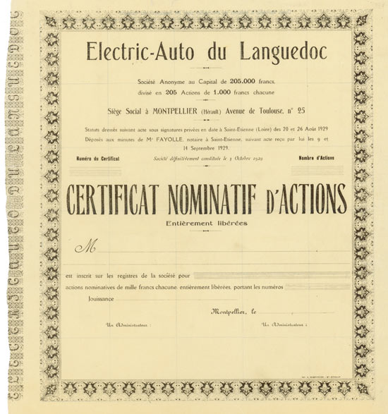 Electric-Auto du Languedoc