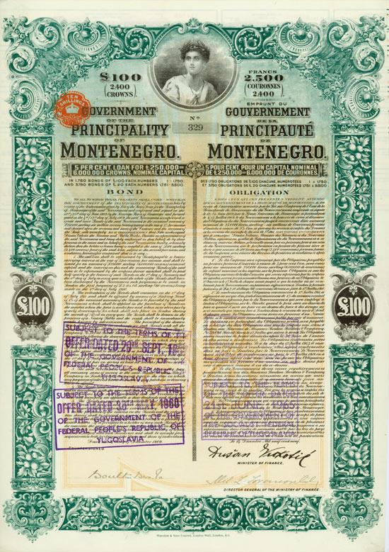 Government of the Principality of Montenegro