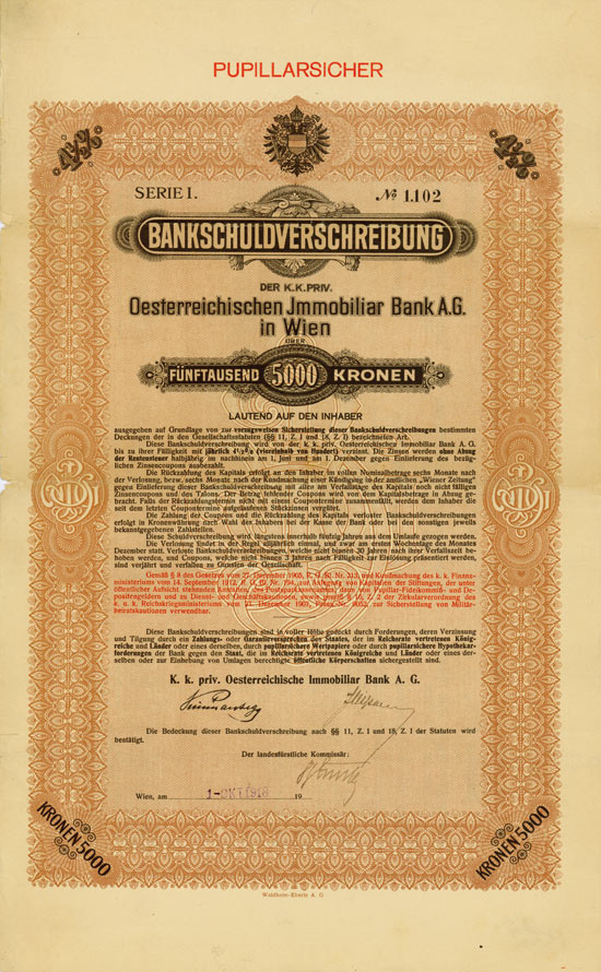 Oesterreichische Immobiliar Bank AG