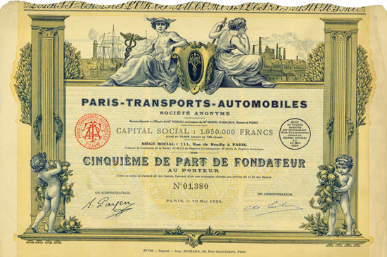 Paris-Transports-Automobiles Société Anonyme
