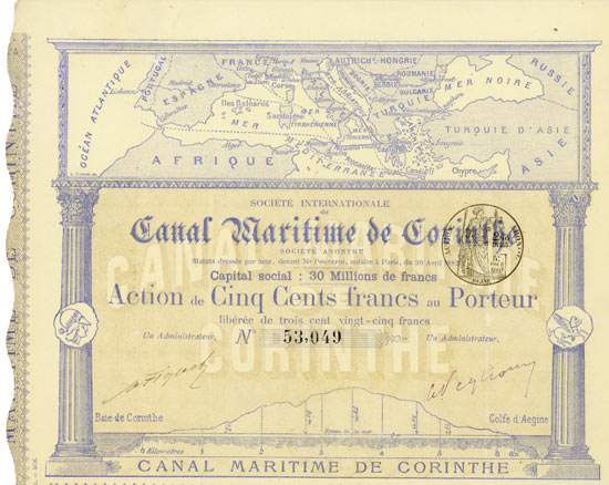 Société Internationale du Canal Maritime de Corinthe