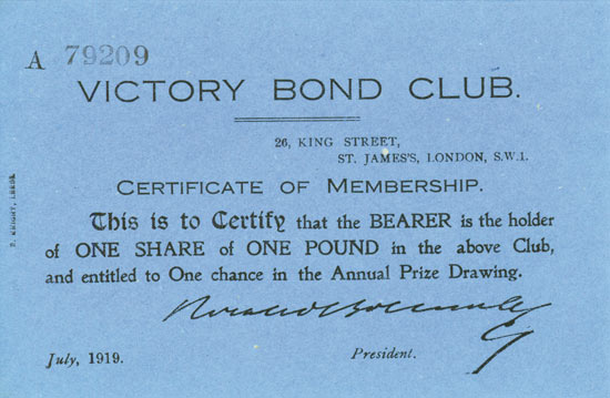 Victory Bond Club