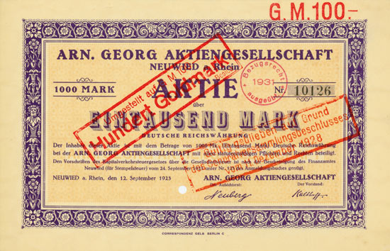 Arn. Georg AG