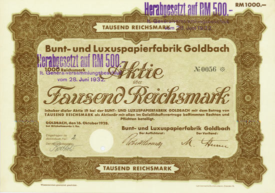 Bunt- und Luxuspapierfabrik Goldbach