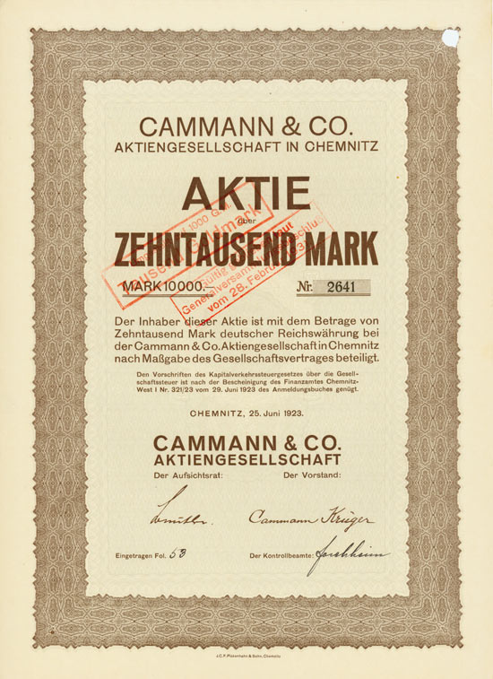 Cammann & Co. AG
