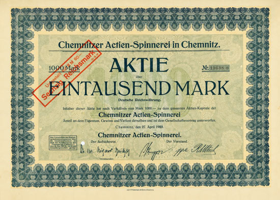 Chemnitzer Actien-Spinnerei