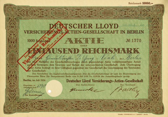 Deutscher Lloyd Versicherungs-AG