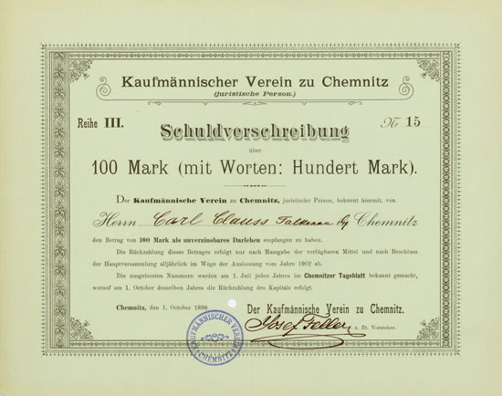 Kaufmännischer Verein zu Chemnitz (juristische Person)
