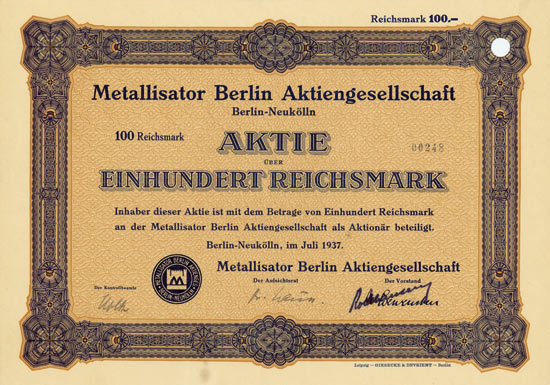 Metallisator Berlin AG