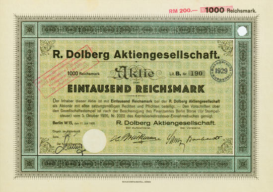 R. Dolberg AG