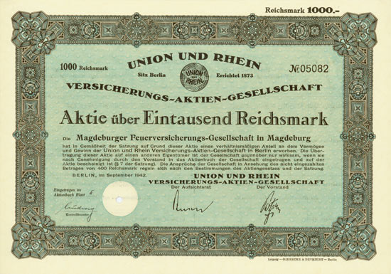 Union und Rhein Versicherungs-AG