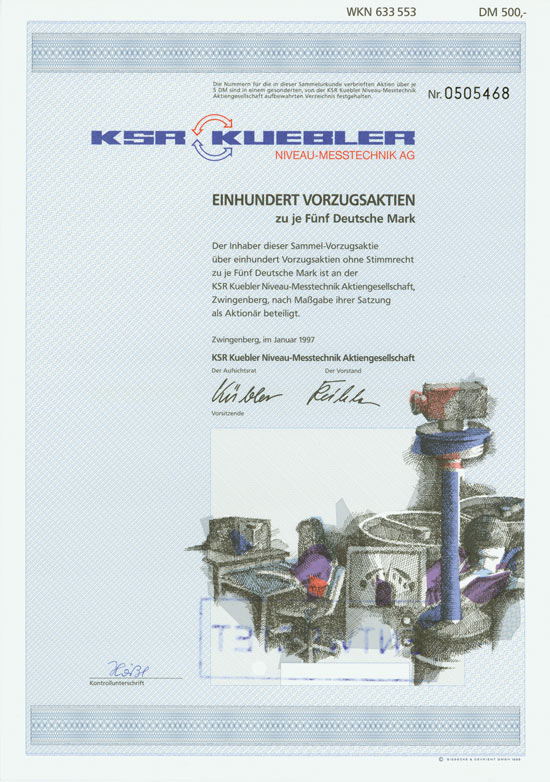KSR Kuebler Niveau-Messtechnik AG