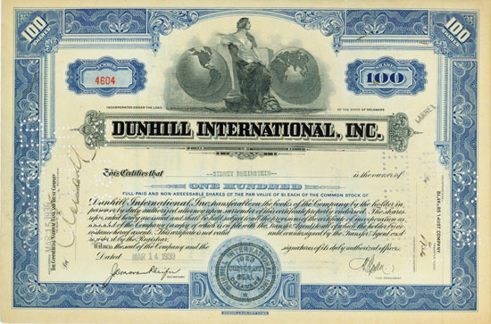 Dunhill International, Inc.