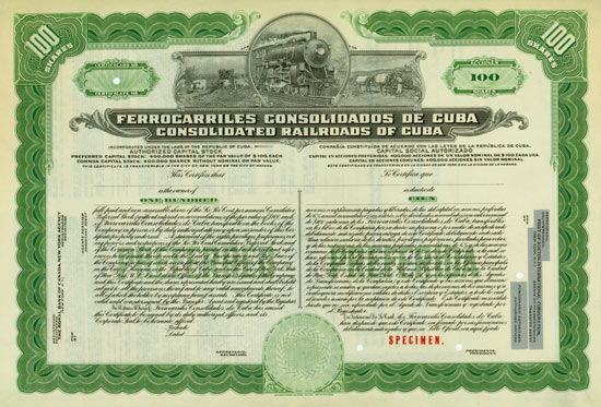 Ferrocarriles Consolidados de Cuba / Consolidated Railroads of Cuba