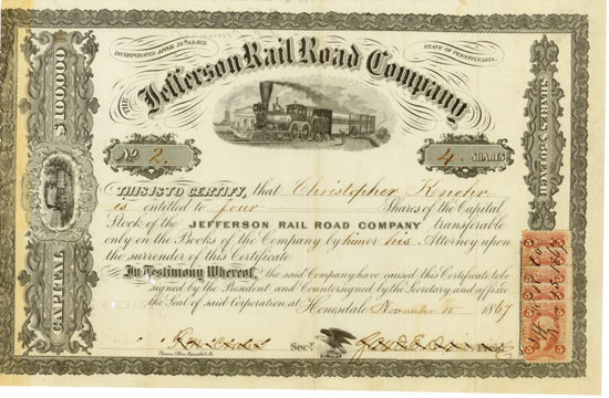 Jefferson Rail Road Company