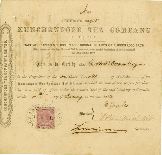 Kunchanpore Tea Company