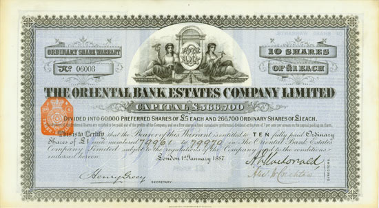Oriental Bank Estates Company Limited