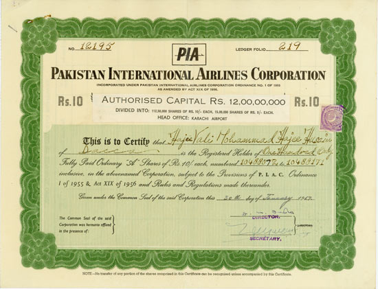 Pakistan International Airlines Corporation