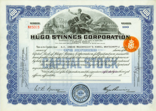 Hugo Stinnes Corporation