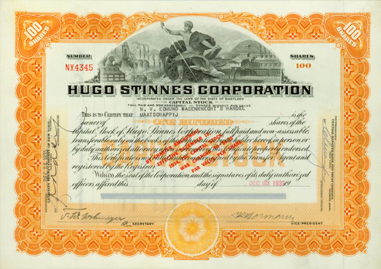 Hugo Stinnes Corporation
