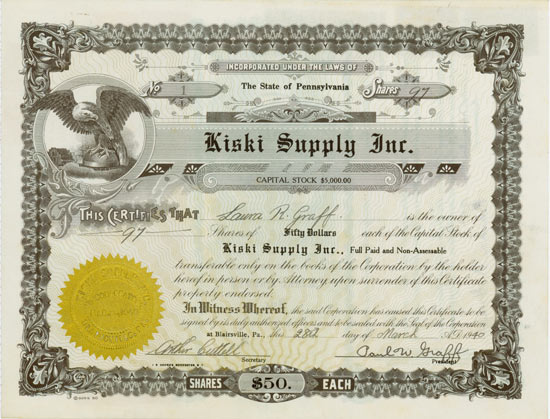 Kiski Supply Inc.