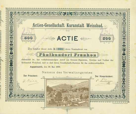 Actien-Gesellschaft Kursanstalt Weissbad