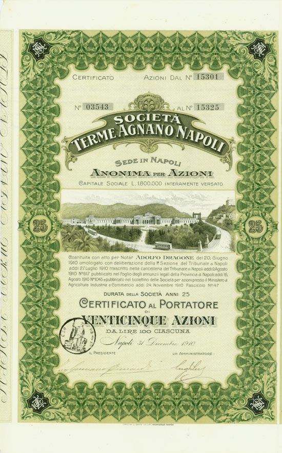 Societa Terme Agnano Napoli