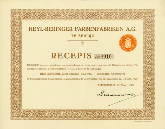 Heyl-Beringer Farbenfabriken AG