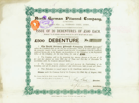 North German Pitwood Company Limited