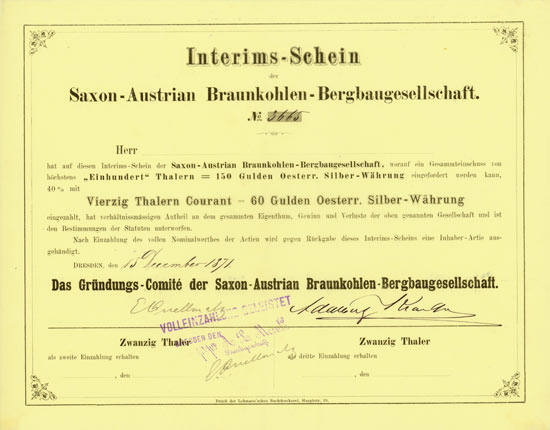 Saxon-Austrian Braunkohlen-Bergbaugesellschaft