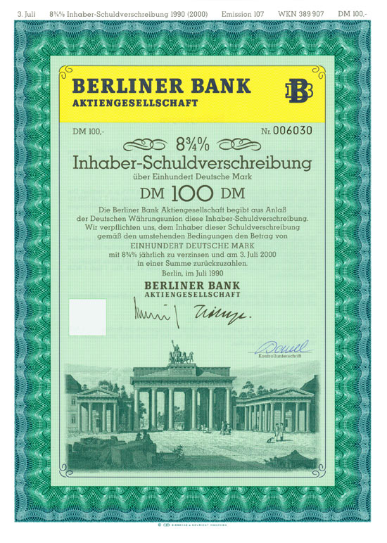 Berliner Bank AG [Multiauktion 2]