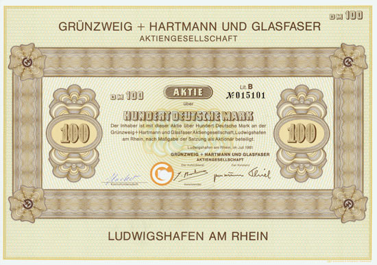 Grünzweig & Hartmann AG