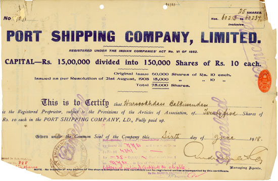 Port Shipping Company, Limited