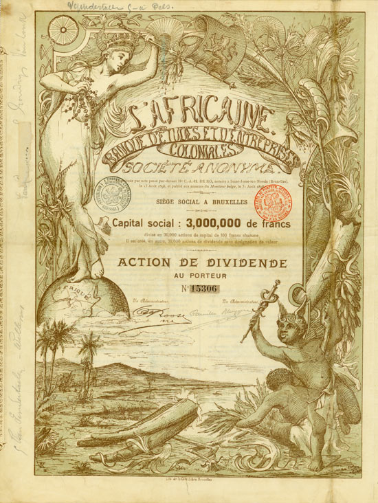 L'Africaine Banque d'Etudes et d'Entreprises Coloniales Société Anonyme