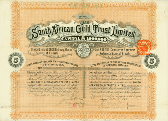 South African Gold Trust Limited