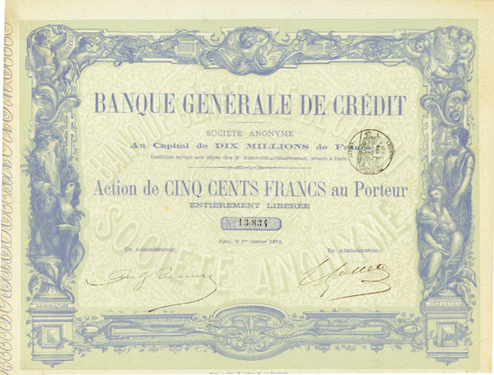 Banque Générale de Crédit Société Anonyme