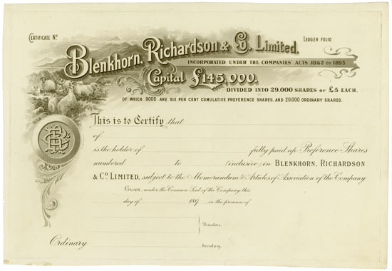 Blenkhorn, Richardson & Co. Limited