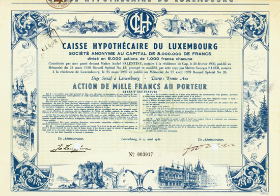 Caisse Hypothécaire du Luxembourg