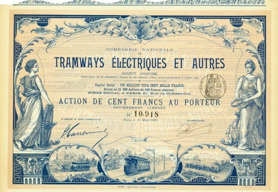 Compagnie Nationale de Tramways Électriques et Autres Société Anonyme
