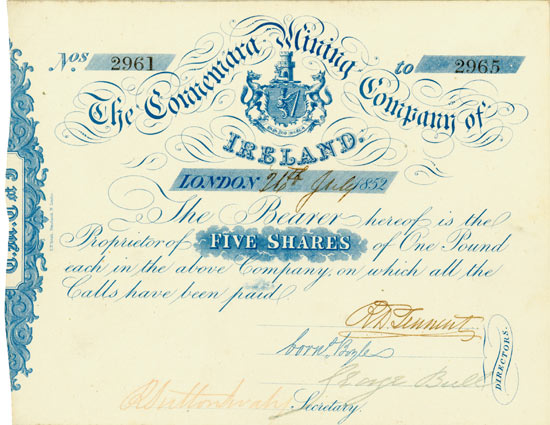 Connemara Mining Company of Ireland