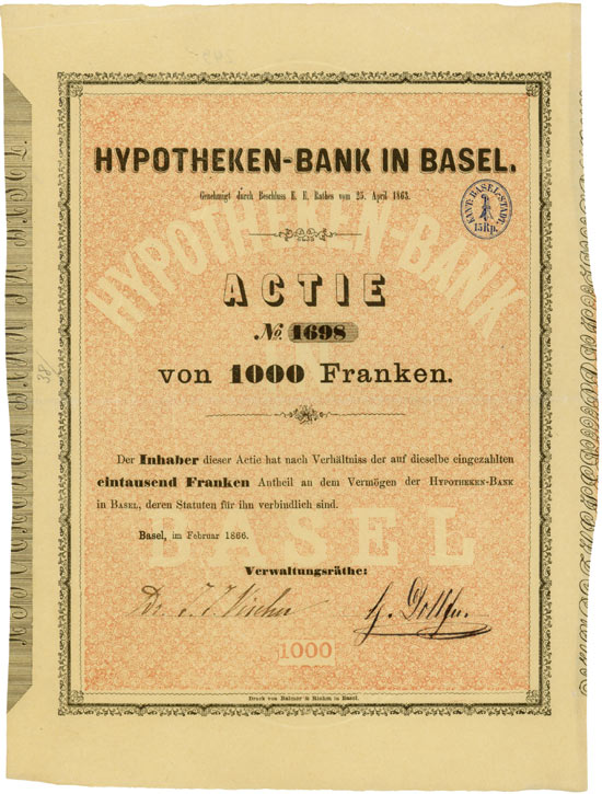Hypotheken-Bank in Basel
