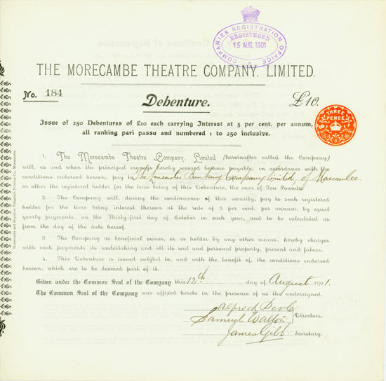 Morecambe Theater Company Ltd.